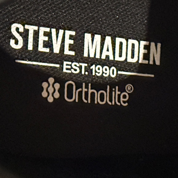 Steve Madden Black Textured Oxfords Men’s 8M - Picture 10 of 10